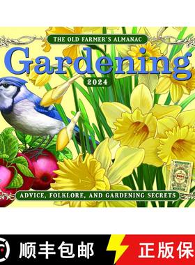 【3-4周达】The 2024 Old Farmer’s Almanac Gardening Calendar [9781571989611]