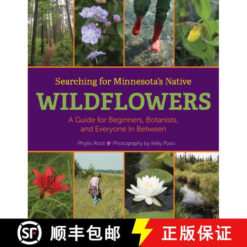 【3-4周达】精装 Searching for Minnesota's Native Wildflowers: A Guide for Beginners, Botanists, and E... [9781517904814]