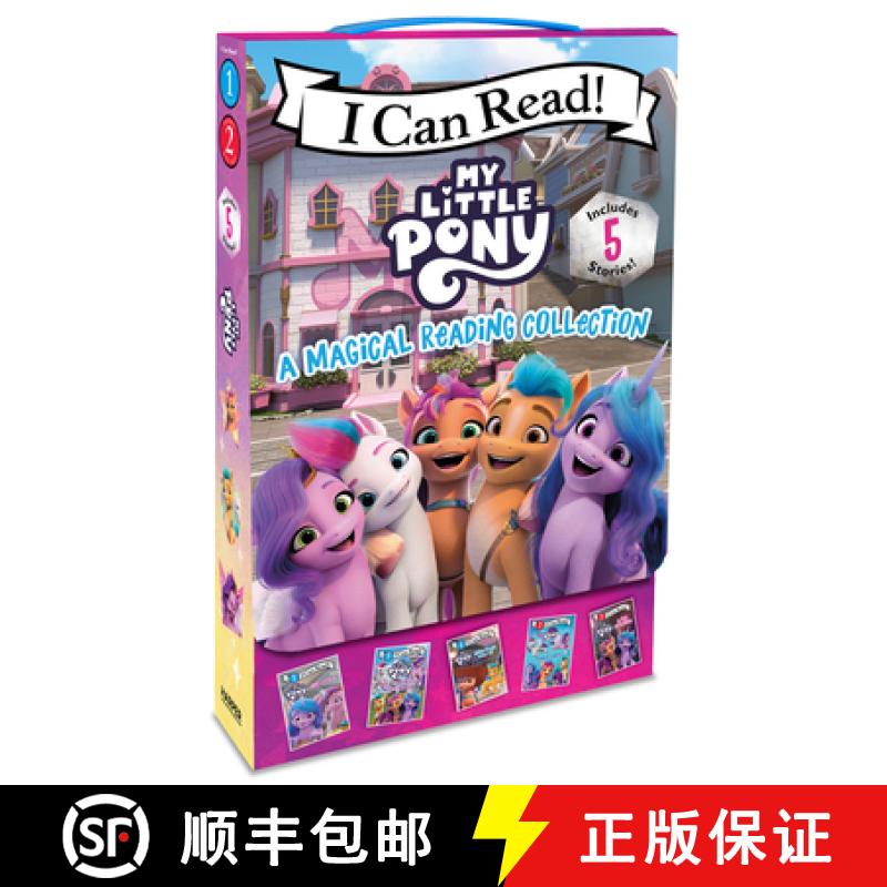 【3-4周达】My Little Pony: A Magical Reading Collection 5-Book Box Set: Ponies Unite, Izzy Does It, M... [9780063063495]