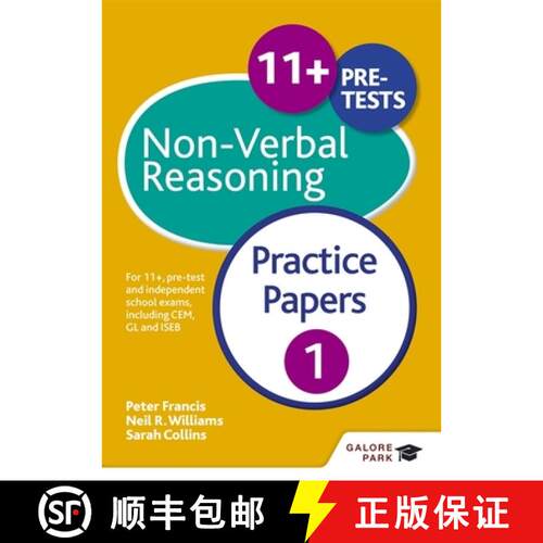 【3-4周达】11+ Non-Verbal Reasoning Practice Papers 1: For 11+, pre-test and independent school exams... [9781471849305]
