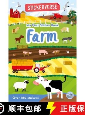 预订 Stickerverse - My First Sticker Book Farm [9781917082877]