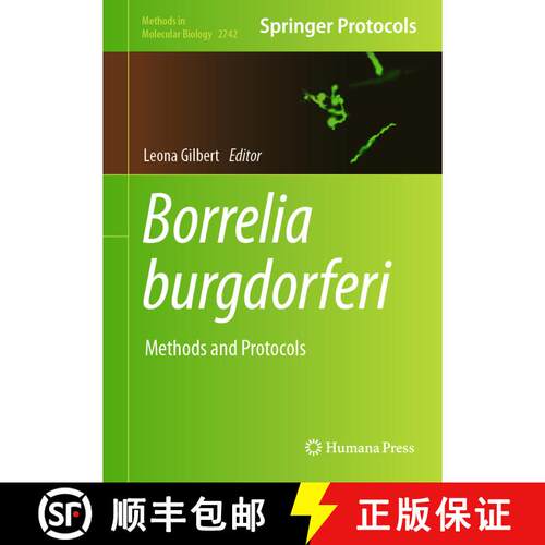 【3-4周达】精装 Borrelia burgdorferi : Methods and Protocols [9781071635605]