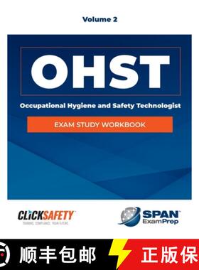 预订 Occupational Health & Safety Technologist (Ohst) Exam Study Workbook Vol 2: Revised [9781284323016]