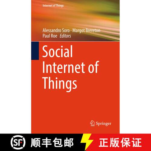 【3-4周达】精装 Social Internet of Things (1st ed. 2019) [9783319946573]