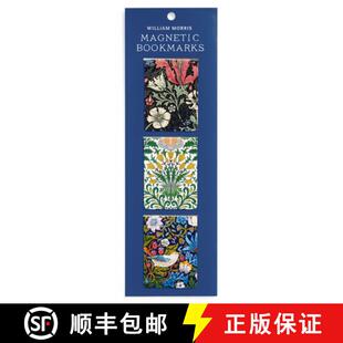 【3-4周达】William Morris Magnetic Bookmark Set [9780735383227]