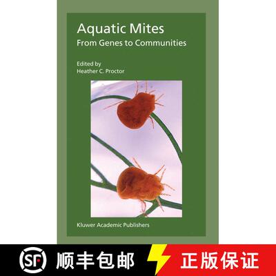 【3-4周达】精装 Aquatic Mites from Genes to Communities [9781402027031]