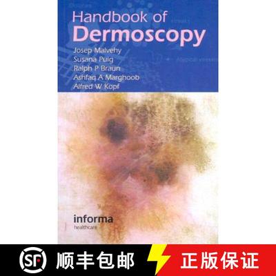 【3-4周达】Handbook of Dermoscopy [9780415384902]