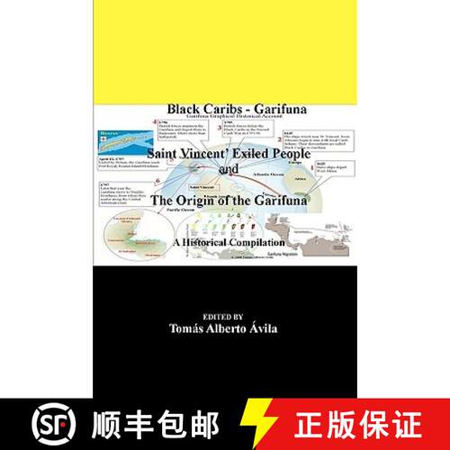 【3-4周达】Black Caribs - Garifuna Saint Vincent' Exiled People: The Roots Of The Garifuna [9781928810285]
