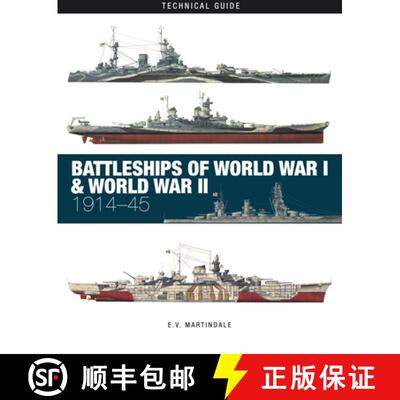 【3-4周达】Battleships of World War I & World War II: 1914-45 [9781838862947]