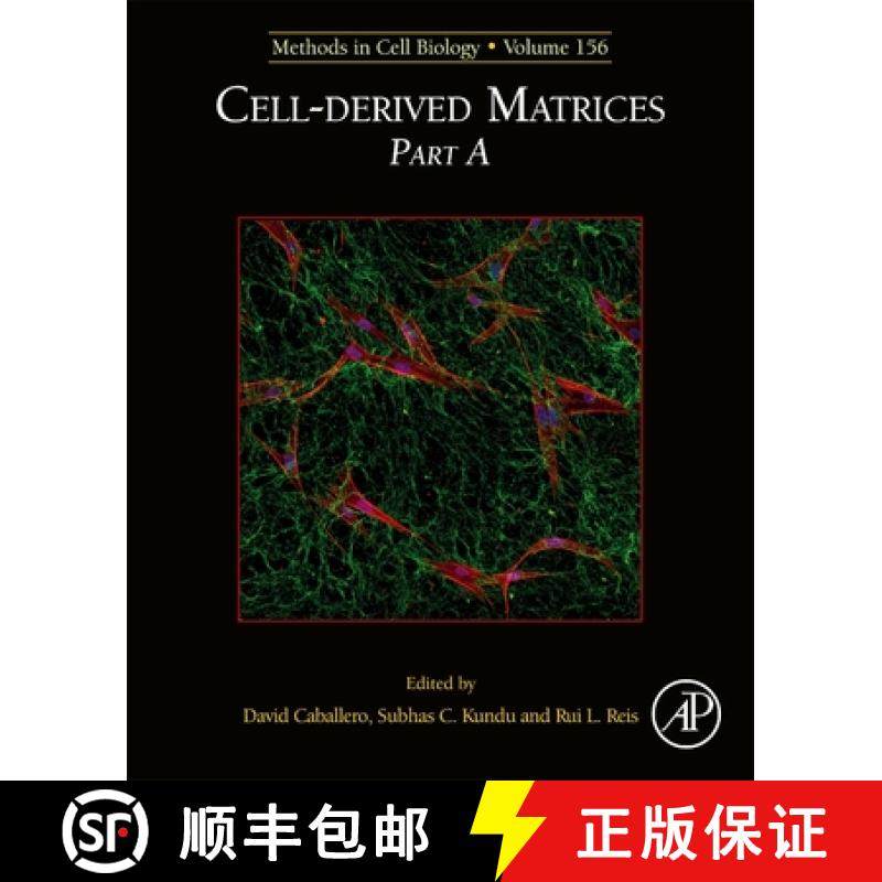 【3-4周达】Cell-Derived Matrices Part a: Volume 156 [9780128201725]