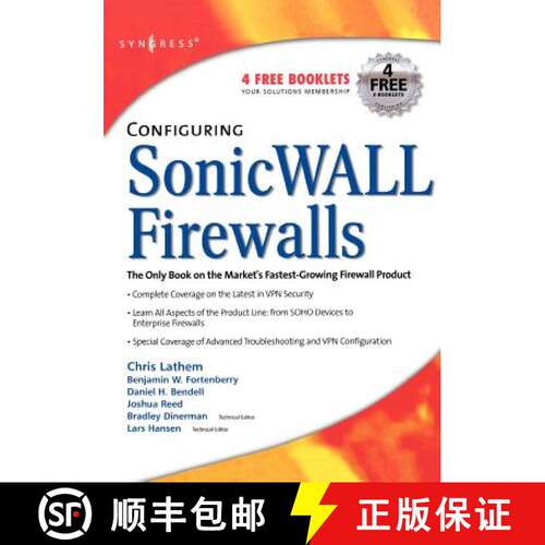 【3-4周达】Configuring Sonicwall Firewalls: [9781597492508]