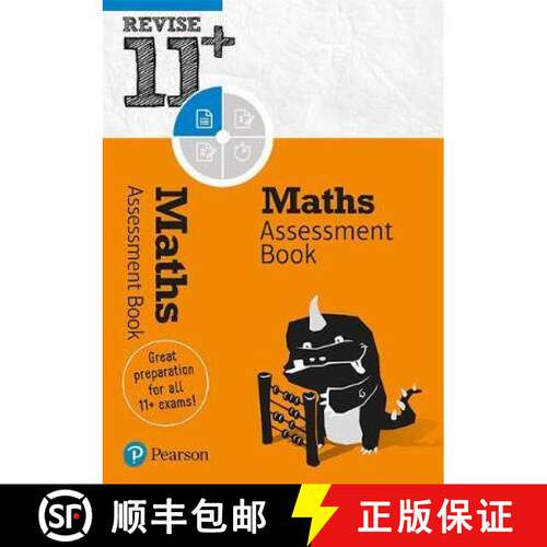 【3-4周达】Pearson REVISE 11+ Maths Assessment Book for the 2023 and 2024 exams: for home learning, 2... [9781292246703]