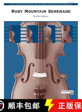 【3-4周达】Ruby Mountain Serenade: Conductor Score & Parts [9781470650087]