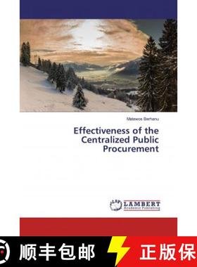 预订 Effectiveness of the Centralized Public Procurement [9786200276223]