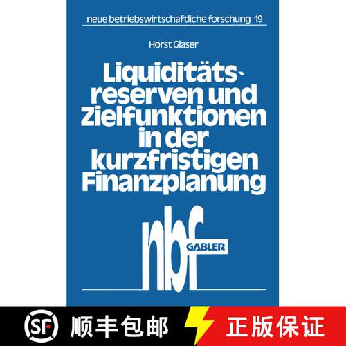【3-4周达】Liquiditätsreserven und Zielfunktionen in der kurzfristigen Finanzplanung : Lineare Ansä... [9783409373319]