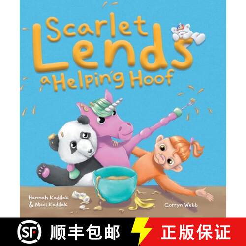 【3-4周达】精装 Scarlet Lends a Helping Hoof [9798986064703]
