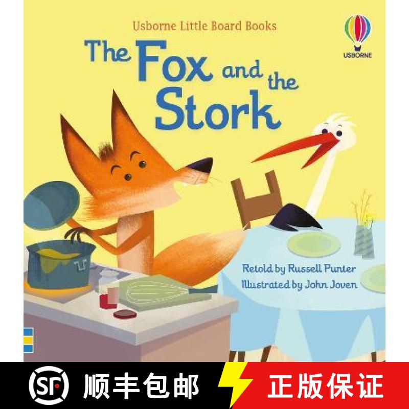 【3-4周达】THE FOX AND THE STORK LITTLE BOARD BOOK [9781474999656]
