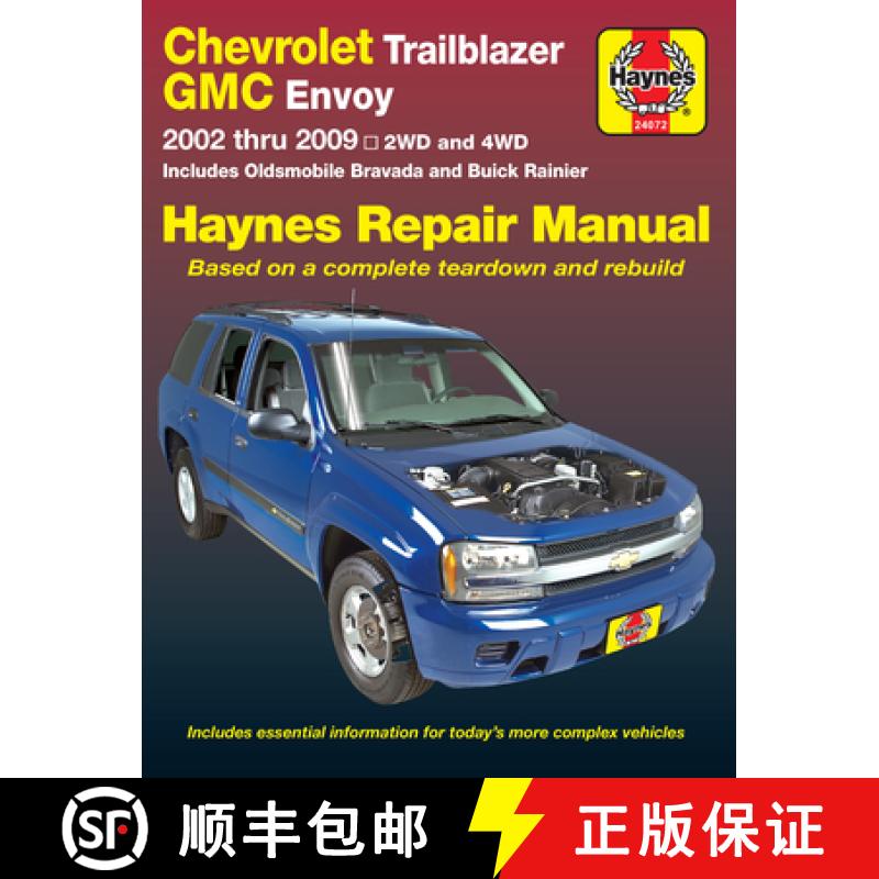 【3-4周达】Chevrolet TrailBlazer, TrailBlazer EXT, GMC Envoy, GMC Envoy XL, Oldsmobile Bravada & Buic... [9781563929618]