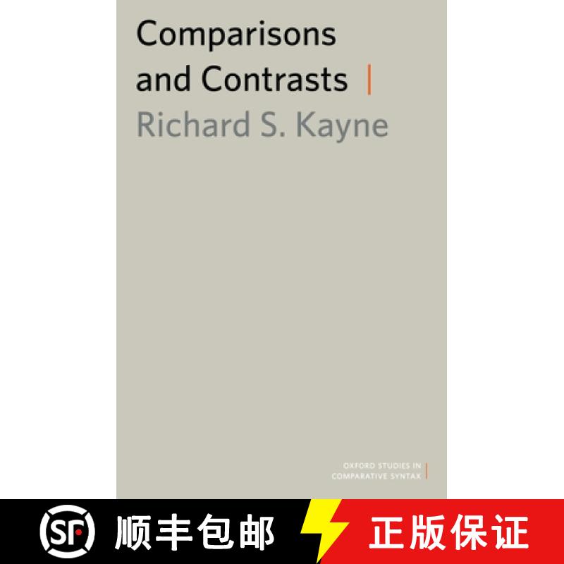 【3-4周达】Comparisons and Contrasts [9780199732524]