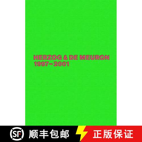 【3-4周达】精装 Herzog and De Meuron 1997 - 2001: The Complete Works [9783764386405]