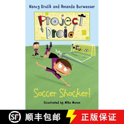 【3-4周达】精装 Soccer Shocker!: Project Droid #2 [9781510710191]