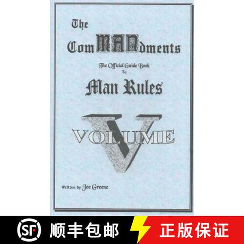 【3-4周达】The ComMANsments; The Official Guide Book to Man Rules, volume V [9781105267192]