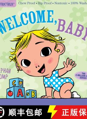 【3-4周达】Indestructibles: Welcome, Baby: Chew Proof - Rip Proof - Nontoxic - 100% Washable (Book fo... [9781523501236]