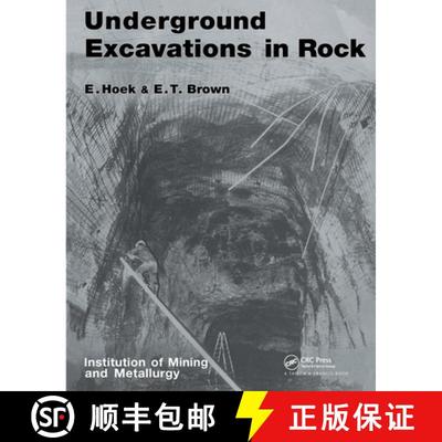 【3-4周达】Underground Excavations in Rock [9780419160304]
