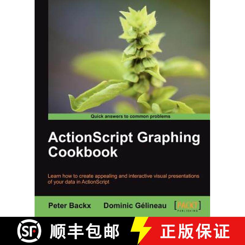 预订 ActionScript Graphing Cookbook [9781849693202]