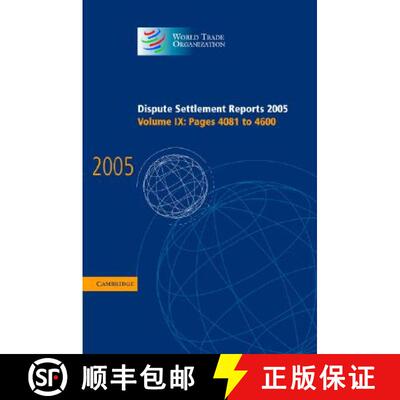 预订 精装 Dispute Settlement Reports 2005: - Pages 2293 to 2746 [9780521885515]