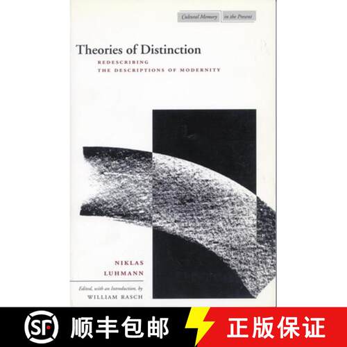 【3-4周达】精装 Theories of Distinction [9780804741224]