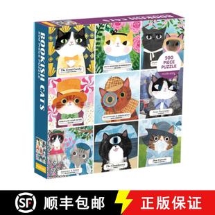 Bookish Cats Puzzle 9780735364905 Family 4周达 Piece 500