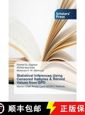 预订 Statistical Inferences Using Censored Samples & Record Values from Gpd [9783639706116]