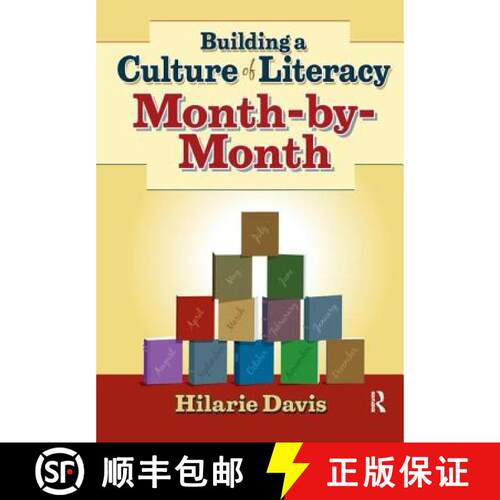 【3-4周达】精装 Building a Culture of Literacy Month-By-Month [9781138439726]