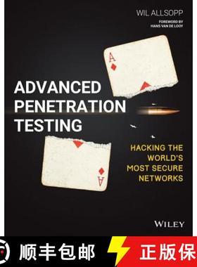【3-4周达】Advanced Penetration Testing: Hacking The World'S Most Secure Networks [Wiley计算机] [9781119367680]