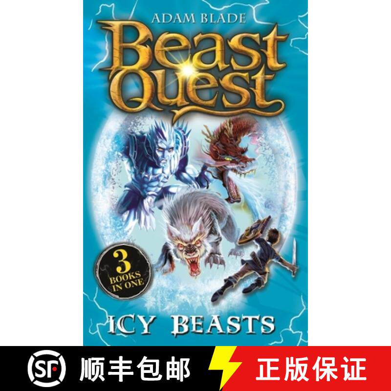 【3-4周达】Beast Quest bind-up: Icy Beasts [9781408373729]