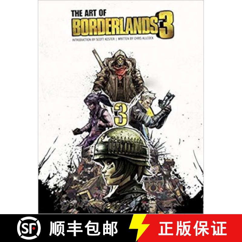 【3-4周达】Art of Borderlands 3 [9781789090819]