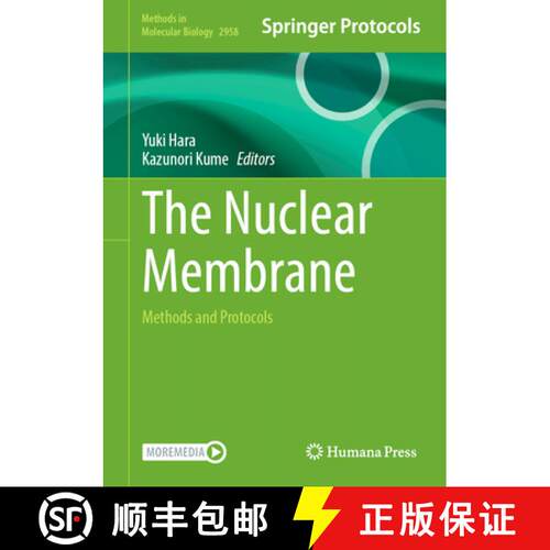 【3-4周达】精装 The Nuclear Membrane : Methods and Protocols [9781071647134]
