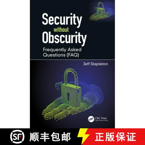 【3-4周达】精装 Security Without Obscurity: Frequently Asked Questions (Faq) [9780367486129]