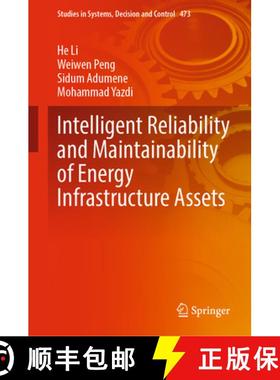 【3-4周达】Intelligent Reliability and Maintainability of Energy Infrastructure Assets: Approaches, C... [9783031299612]