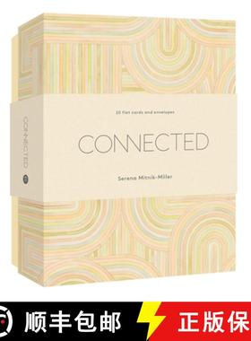 【3-4周达】Connected Notecards: Ten Flat Cards & Envelopes [9781648960215]
