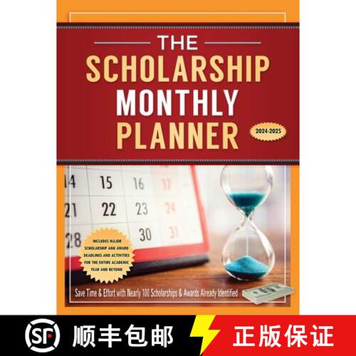 【3-4周达】The Scholarship Monthly Planner 2024-2025 [9781950653218]