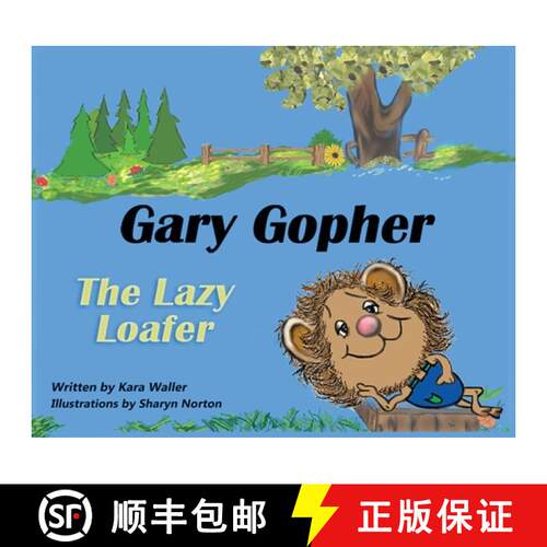 【3-4周达】精装 Gary Gopher the Lazy Loafer [9781088118702]