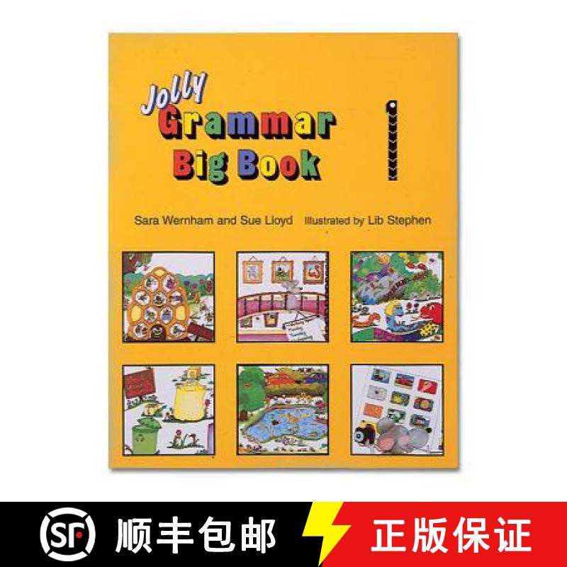 【3-4周达】Grammar Big Book 1 : In Precursive Letters [9781870946971]