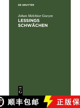 预订 Lessings Schwachen [9783112625057]