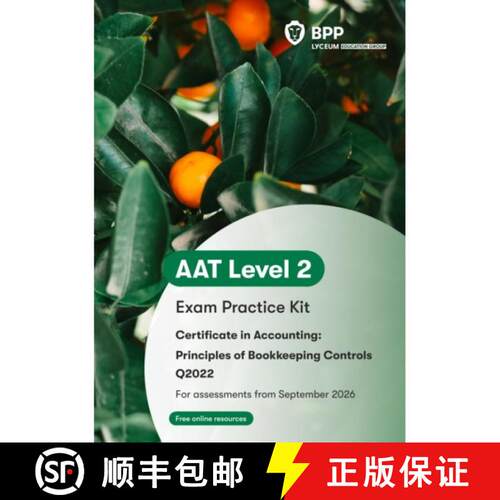 【3-4周达】AAT Principles of Bookkeeping Controls: Exam Practice Kit [9781035530373]