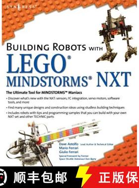 【3-4周达】Building Robots with Lego Mindstorms NXT [9781597491525]