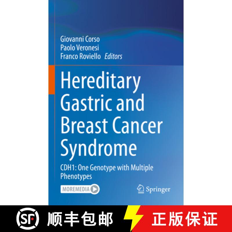 【3-4周达】Hereditary Gastric and Breast Cancer Syndrome: Cdh1: One Genotype with Multiple Phenotypes [9783031213199]