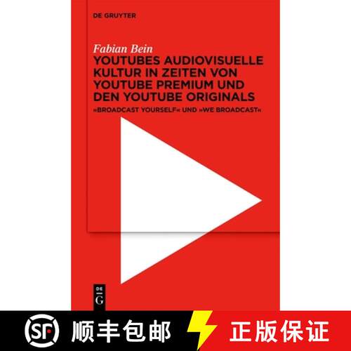 【3-4周达】精装 YouTubes audiovisuelle Kultur in Zeiten von YouTube Premium und den YouTube Originals... [9783111145716]