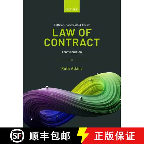 【3-4周达】Koffman, Macdonald & Atkins' Law of Contract [9780198860907]
